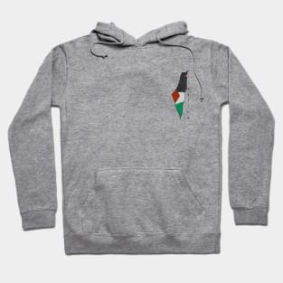 Palestine Map Hoodie